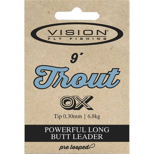 VISION TROUT 9ft tapered leader