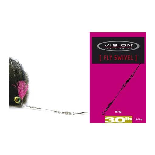 VISION FLY SWIVEL 30lb 10pcs/packet