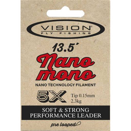 VISION NANO MONO 13.5ft TAPERED LEADER