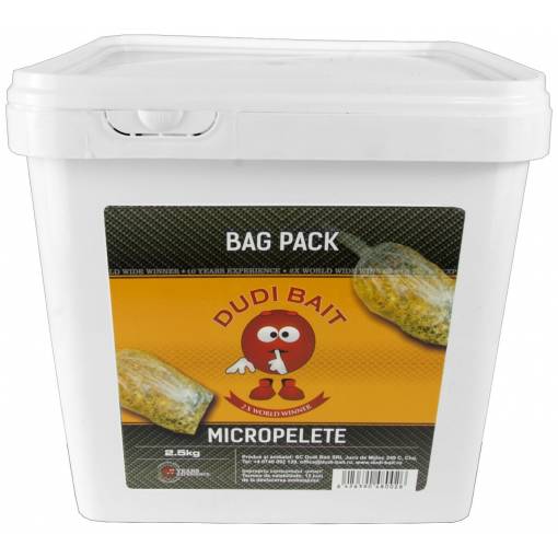 DUDI BAIT BAG PACK MICRO PELETE 2.5KG