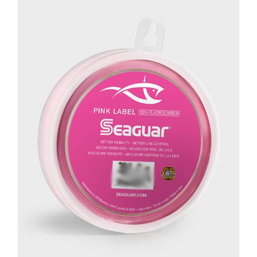 SEAGUAR PINK LABEL 100% FC LEADER PINK 0.81mm 80lb 22.9m