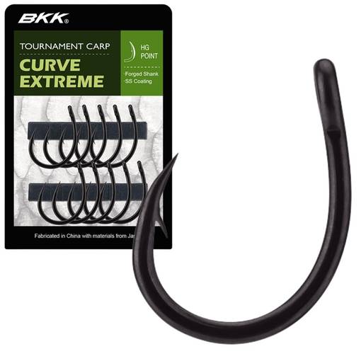 BKK TOURNAMENT CARP CURVE EXTREME 10pcs #4