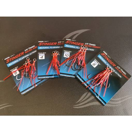 OCEANS LEGACY MICRO ASSIST HOOKS 3pcs