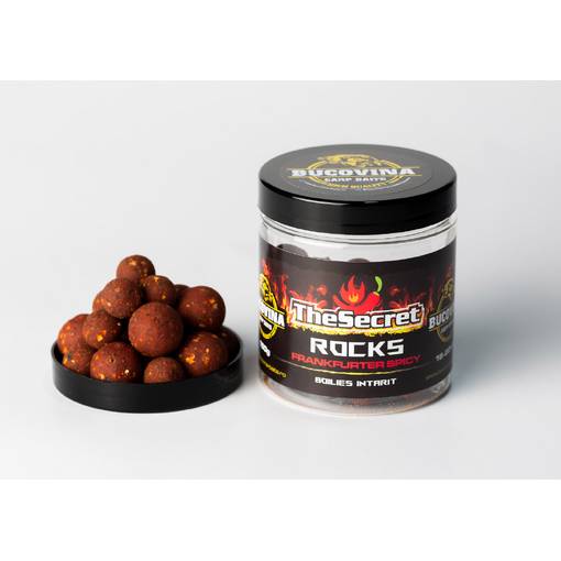 BUCOVINA CARP BAITS THE SECRET 16-20MM FRANKFURTER SPICE ROCKS