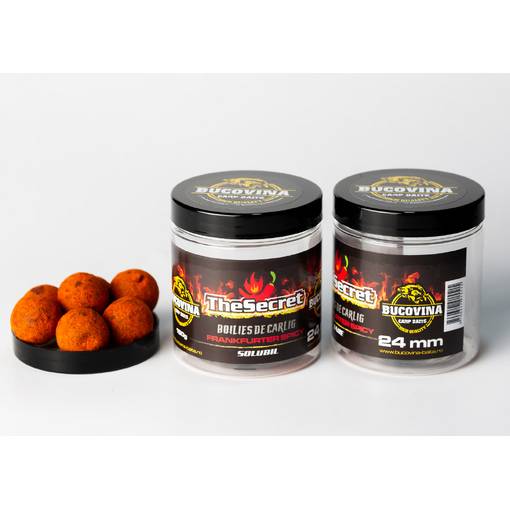 BUCOVINA CARP BAITS THE SECRET FRANKFURTER SPICY CARLIG 24MM SOLUIBIL