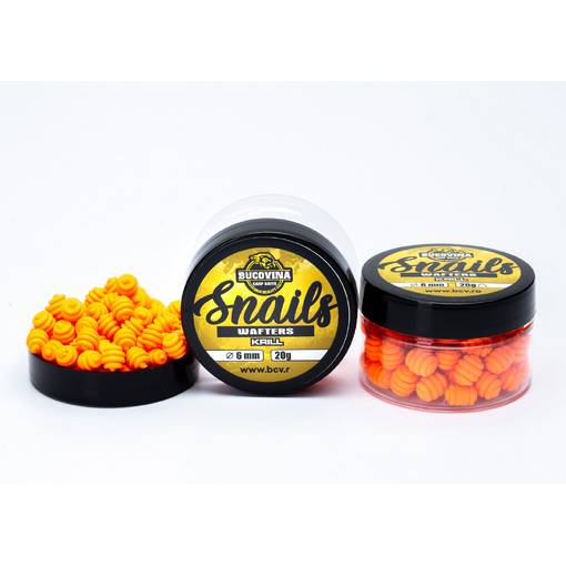 BUCOVINA CARP BAITS WAFTERS SNAILS KRILL 20G