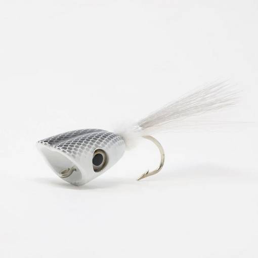 FLYMEN SS BAITFISH POPPER 5/0 #WHITE