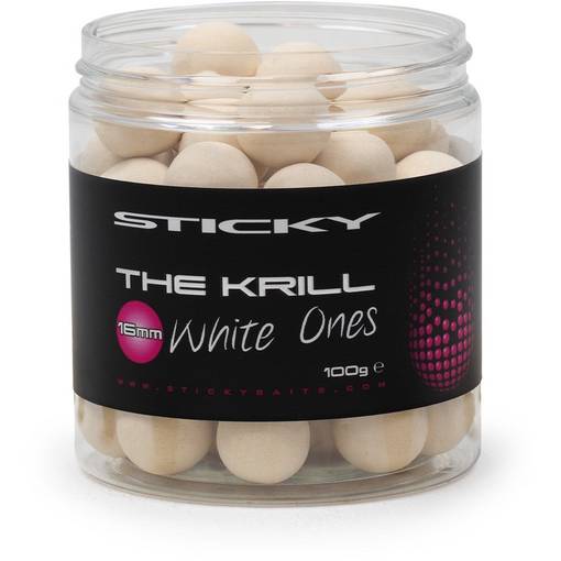 STICKY BAITS THE KRILL POP-UPS WHITE 100g 14mm