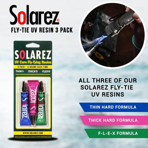 SOLAREZ FLY TIE 3 PACK