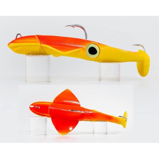 HOWK HYBRID RIGGED SOFT JIGGING LURE + SPARE BODY 150g