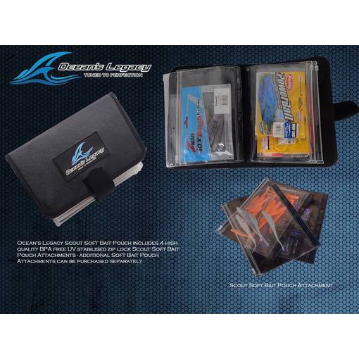 OCEANS LEGACY SOFT BAIT RIGGING POUCH