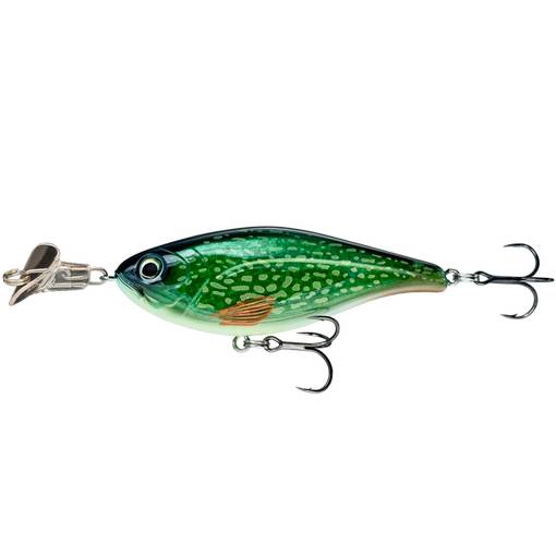 HEADBANGER CRANKY SHAD SLOW SINK 10cm 33g #GLITTER PIKE