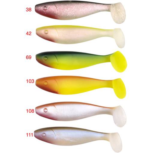 JINZA HAWK LEGEND SHAD 10cm 4pcs