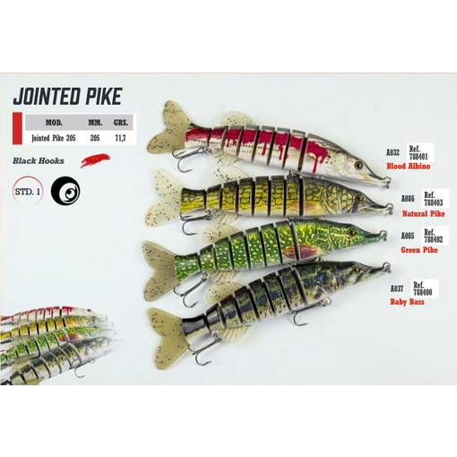 JINZA SUPERNATURAL JOINTED PIKE 205 71.7g