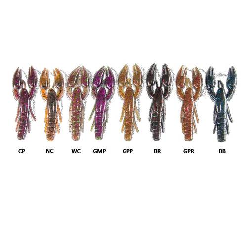 JINZA RIIAL CRAW 9cm 4psc