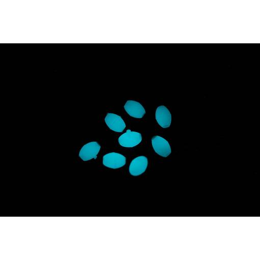 ASARI SOFT LUMINOUS OVAL BEADS BLUE
