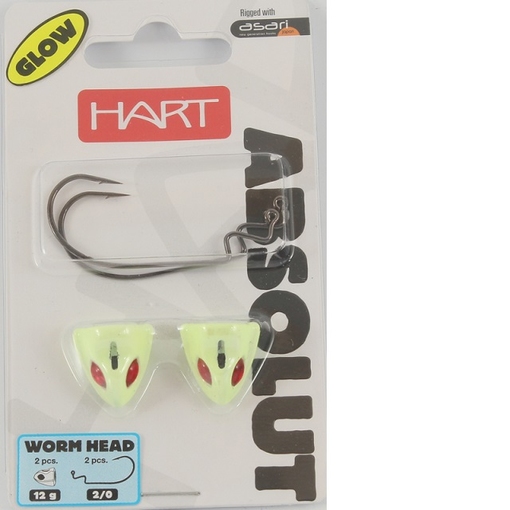 HART WORM HEAD 12g