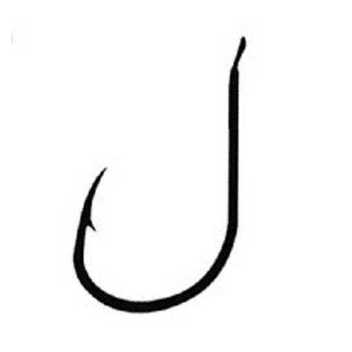 ASARI FLUORO PRO6 CHINU BLACK NICKEL SNELLED HOOKS