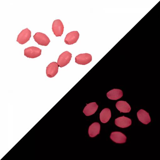 VERCELLI OVAL SILICONE BEAD L #PINK