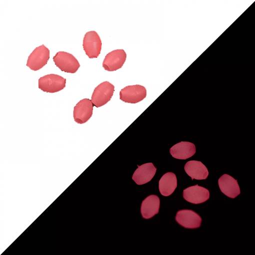 VERCELLI OVAL SILICONE BEAD XL #PINK