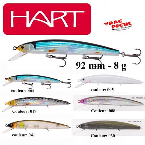 HART JERK-M 92MM 8G
