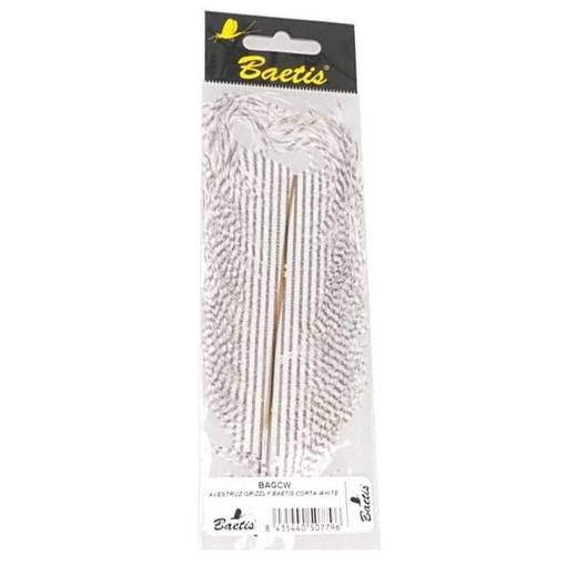 BAETIS OSTRICH GRIZZLY SHORT WHITE