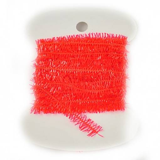KNAPEK ICE CHENILLE FLUO RED 7mm 3m