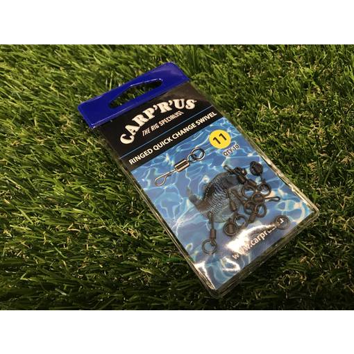 CARP R US RINGED QUICK CHANGE SWIVEL