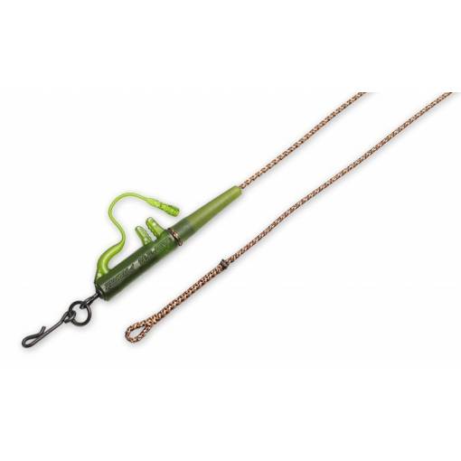 CARP R US TOTAL LEADCORE LEADER 92cm 60lb SNAG CLIP SYSTEM WEED