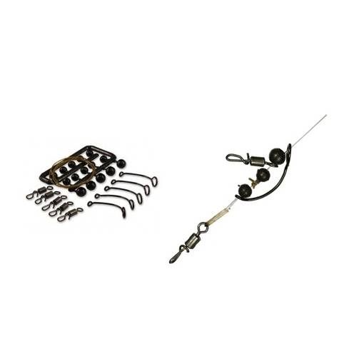 CARP R US RUNNING HELICOPTER RIG KIT BLACK
