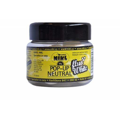 NIKL POP UP NEUTRAL FLUO WHITE 20mm