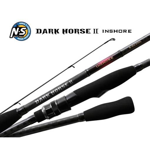 BLACK HOLE DARK HORSE II INSHORE S-802L 2.44m 6-25g PE 0.6-1.2