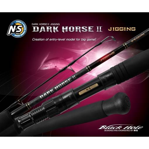 BLACK HOLE DARK HORSE II JIGGING S-542MH 2pc 1.62m max.350g PE4-6