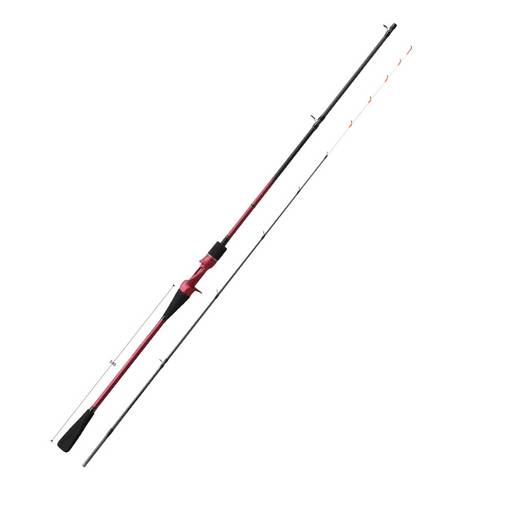 BLACK HOLE RODS ALFA METALICO B-662MH-T 1.98m 40-150g PE 0.6-1.2
