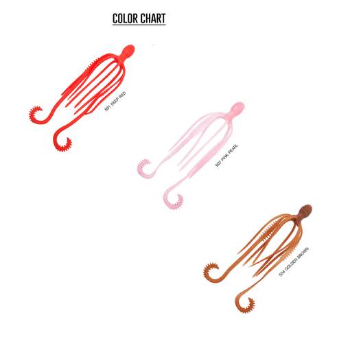 BLACK HOLE FURIOUS LAVA CURLY 4inch 3pcs