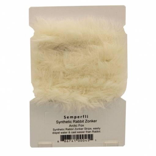 SEMPERFLI SYNTHETIC RABBIT ZONKER #ARCTIC FOX