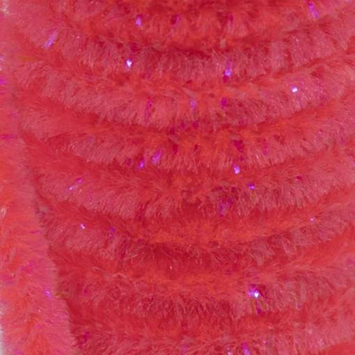 SEMPERFLI SPARKLE WORM CHENILLE #FLUORO PINK