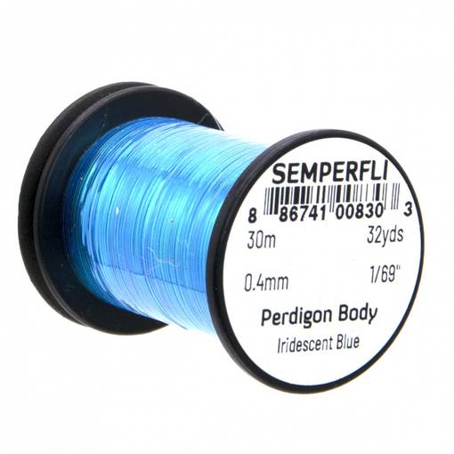 SEMPERFLI PERDIGON BODY 30m 0,4mm #IRIDESCENT BLUE