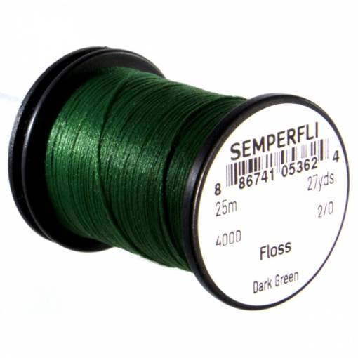 SEMPERFLI FLOSS 2/0 #DARK GREEN