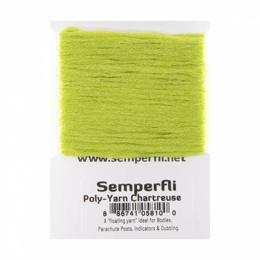 SEMPERFLI POLY-YARN #CHARTREUSE