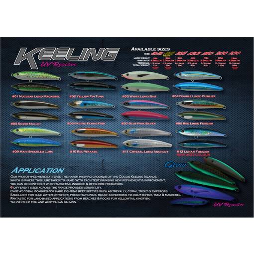 OCEANS LEGACY SINKING STICKBAIT KEELING 88 21G