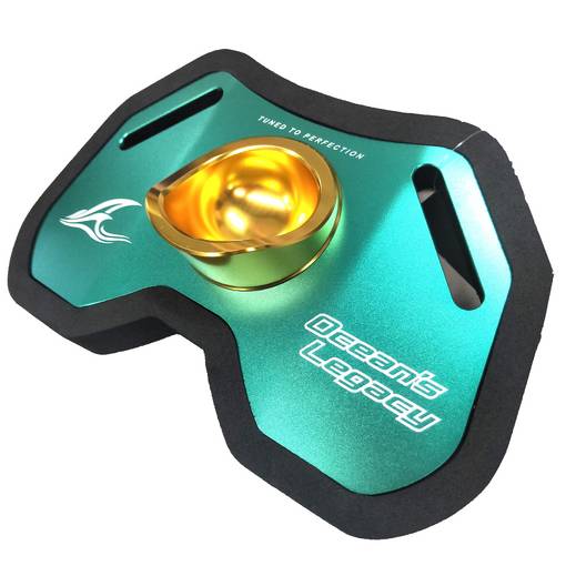 OCEANS LEGACY FIGHTING GIMBAL SMALL - BUCKET DESIGN #SMALL SEAFOAM GREEN