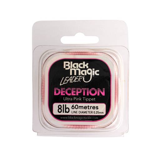 BLACK MAGIC LEADER ULTRA PINK TIPPET 60m