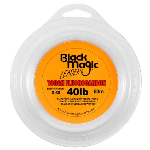 BLACK MAGIC TOUGH FLUOROCARBON LEADER 60m