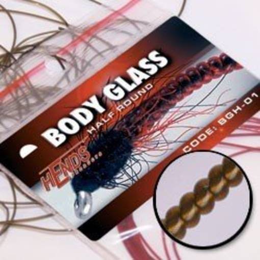 HENDS BODY GLASS ROUND Dark Brown
