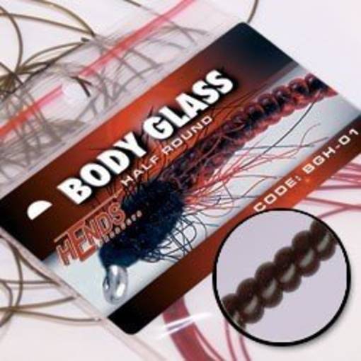 HENDS BODY GLASS ROUND Black