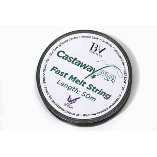 CASTAWAY PVA STRING FAST MELT 50m
