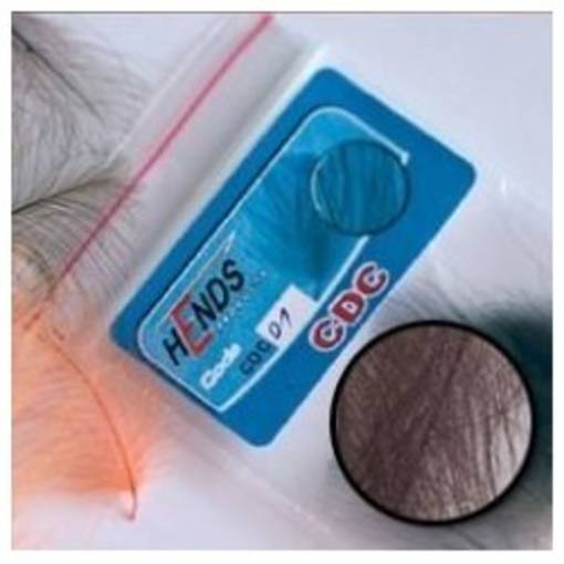 HENDS CDC FEATHERS 1g Natural Grey