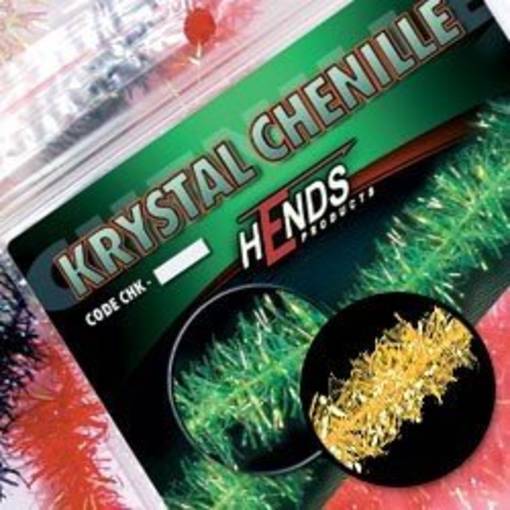 HENDS KRYSTAL CHENILLE 6mm Oange Fluo