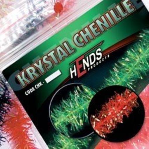 HENDS KRYSTAL CHENILLE 6mm Red